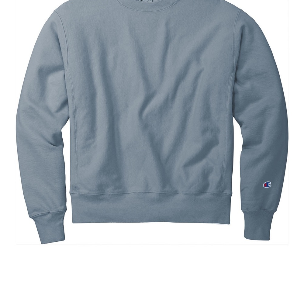 Champion Men's Blue Crew neck sweatshirt